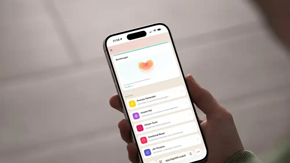 Der KI-Coach auf dem Smartphone